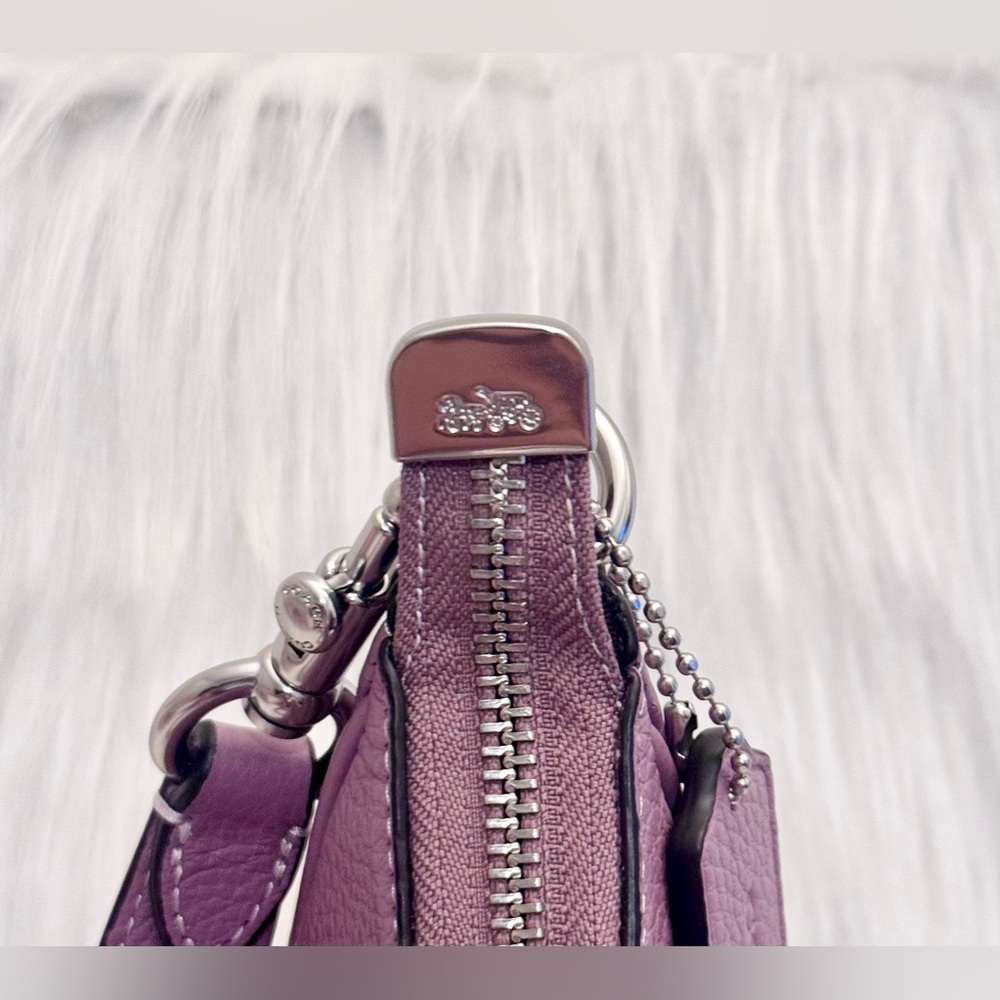Coach Teri Hobo Leather Shoulder Bag - Picture 8 of 10